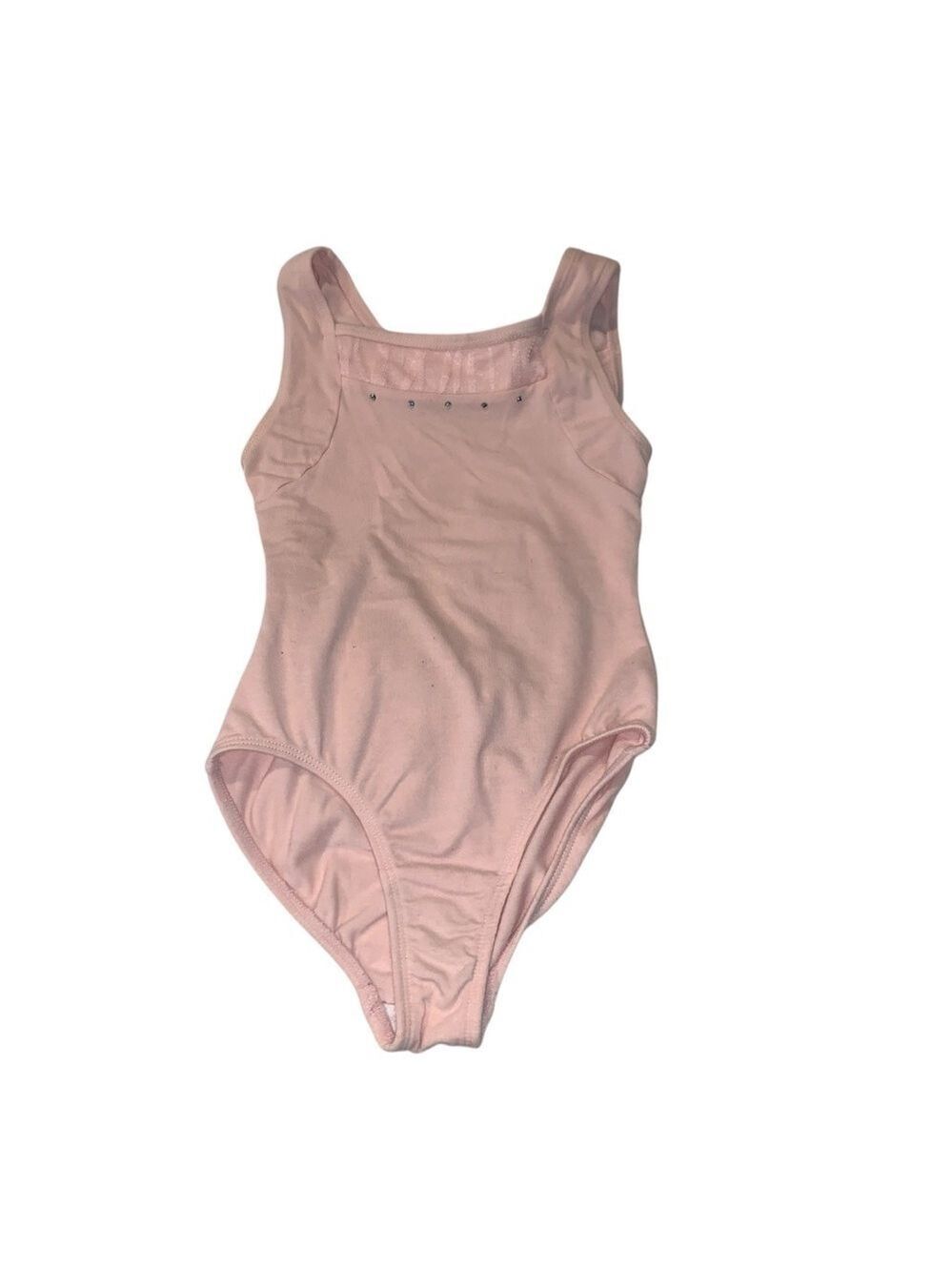DANSKIN Pink Sleeveless Dance Leotard size 6/6x small